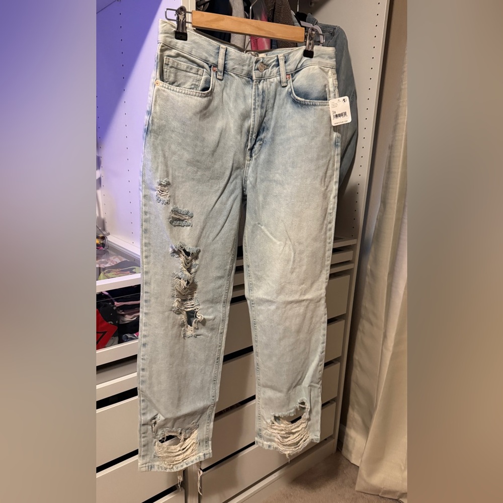 Free People Bonita Distressed high waist Jeans - Picture 10 of 14